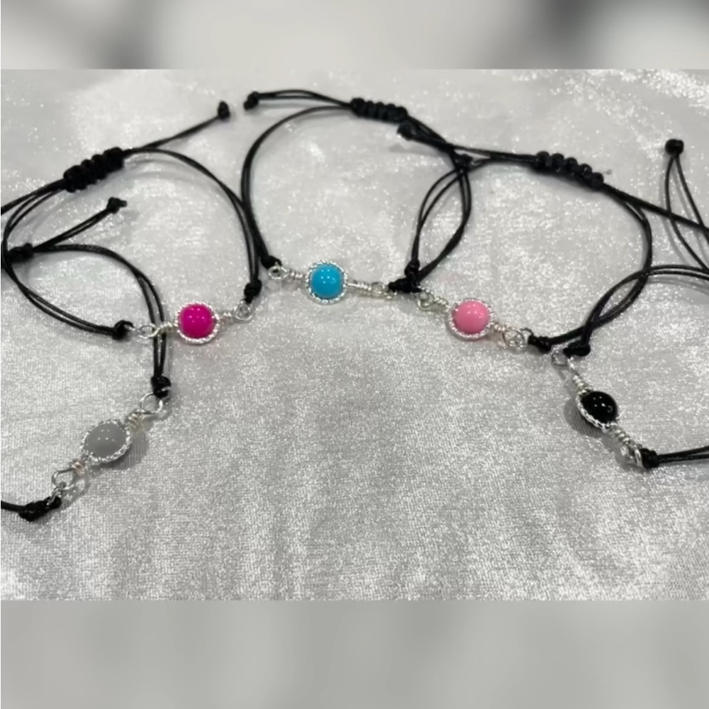 Handmade Beaded Adjustable Bracelets